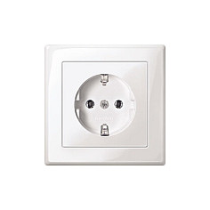 MERTEN MEG2301-1425 SCHUKO-Steckdose mit voller Abdeckplatte. a