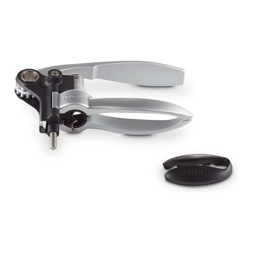 Vadičep LE CREUSET LM-250s polužni, crno/srebrna boja-2