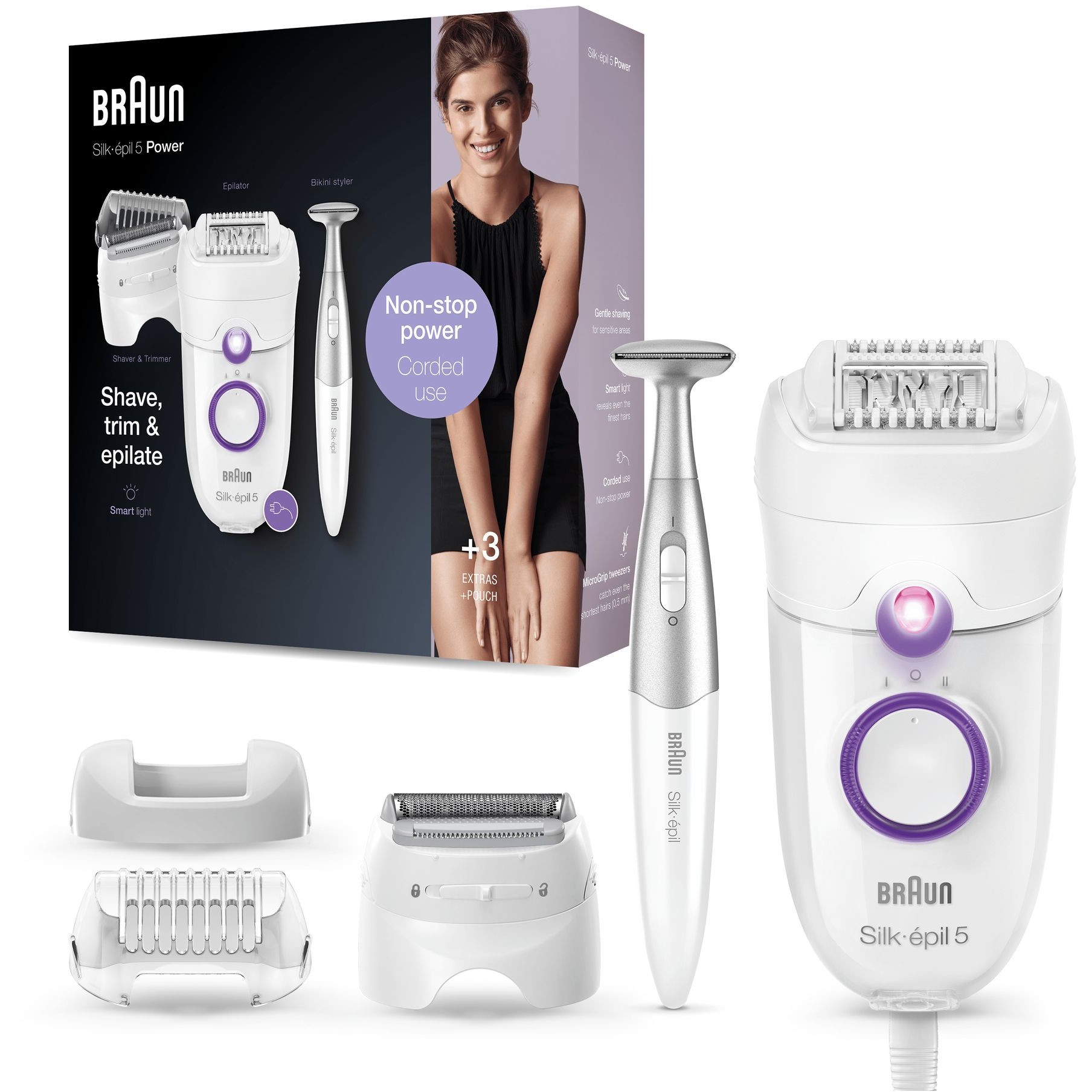 Braun Epilierer Silk-epil 5 5-825 Power-1