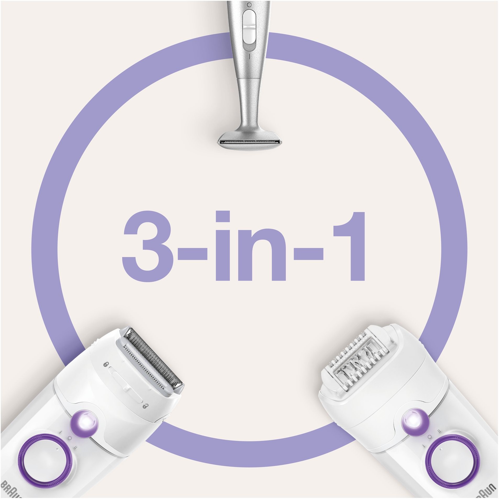 Braun Epilierer Silk-epil 5 5-825 Power-5