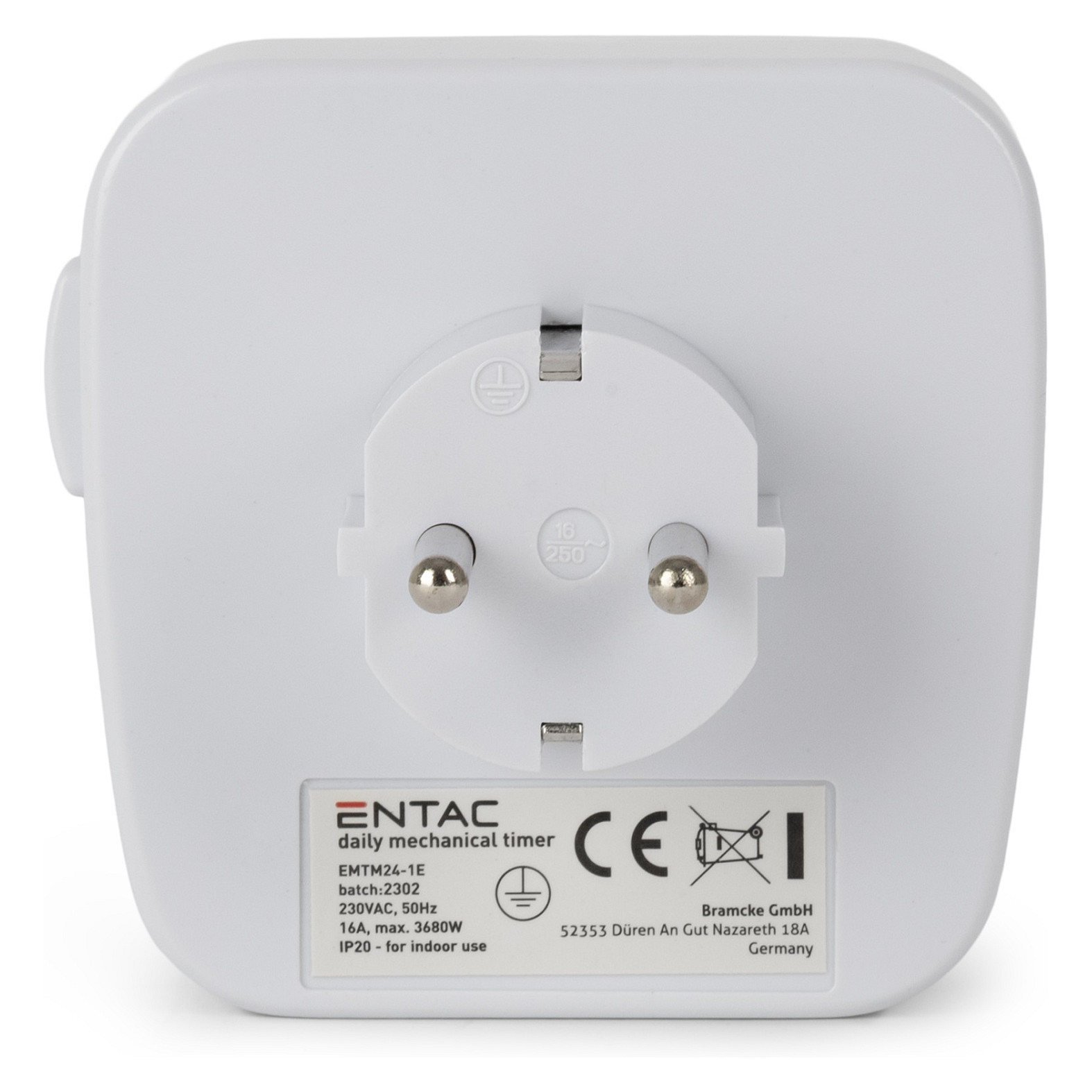 Mehanički timer ENTAC Mini 24h (48 programa)-4