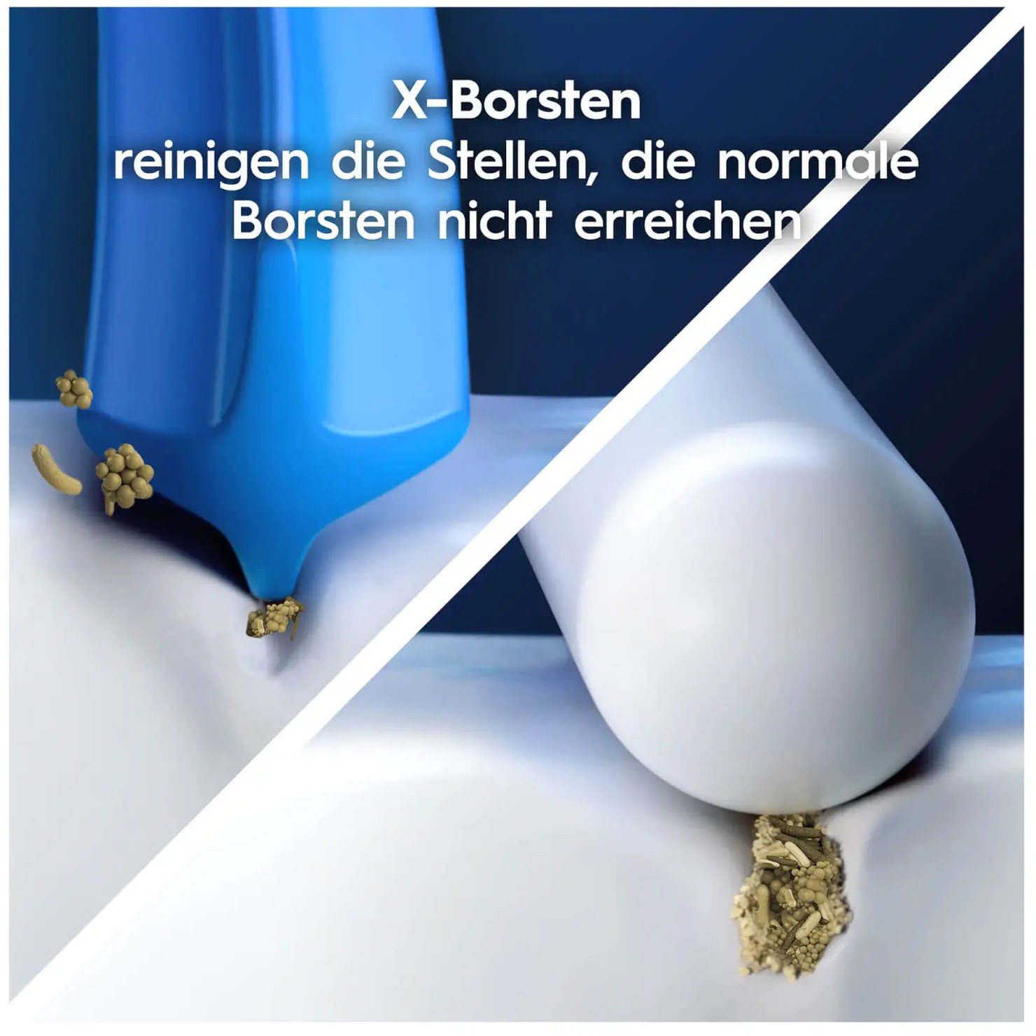 Oral-B AufsteckbÃ¼rsten CrossAction Pro 4er WeiÃŸ-1