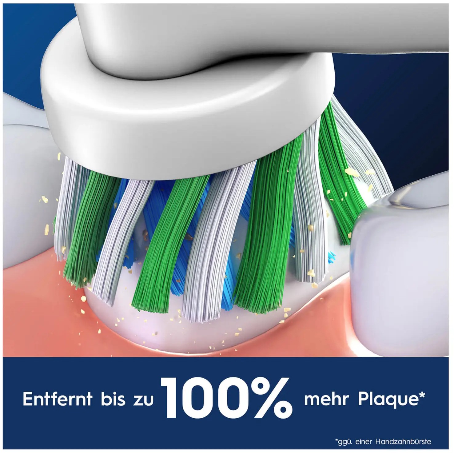 Oral-B AufsteckbÃ¼rsten CrossAction Pro 4er WeiÃŸ-2