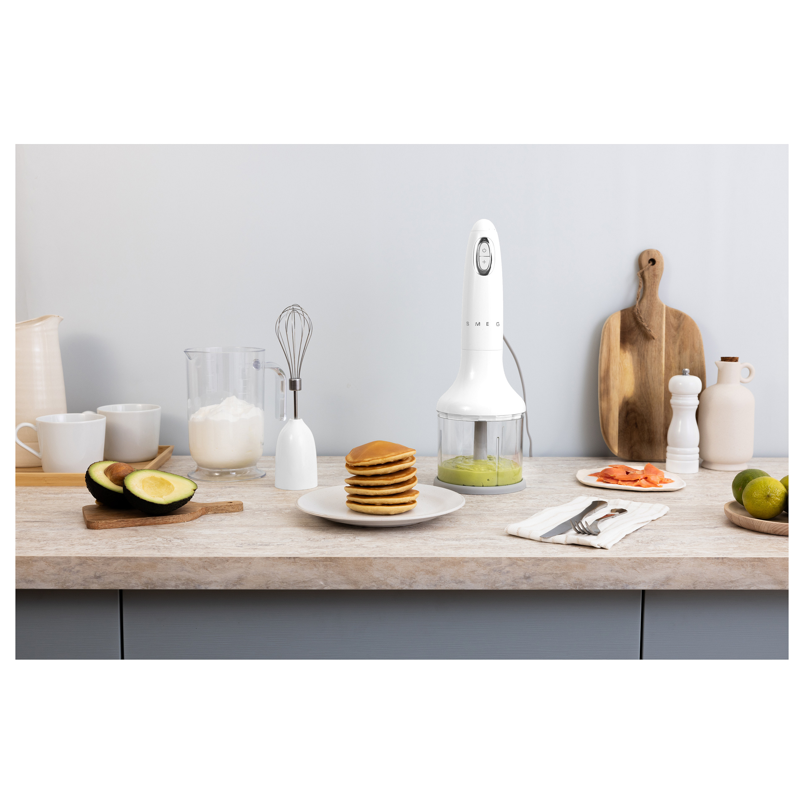 SMEG HBF03WHEU Stabmixer Blanc-9