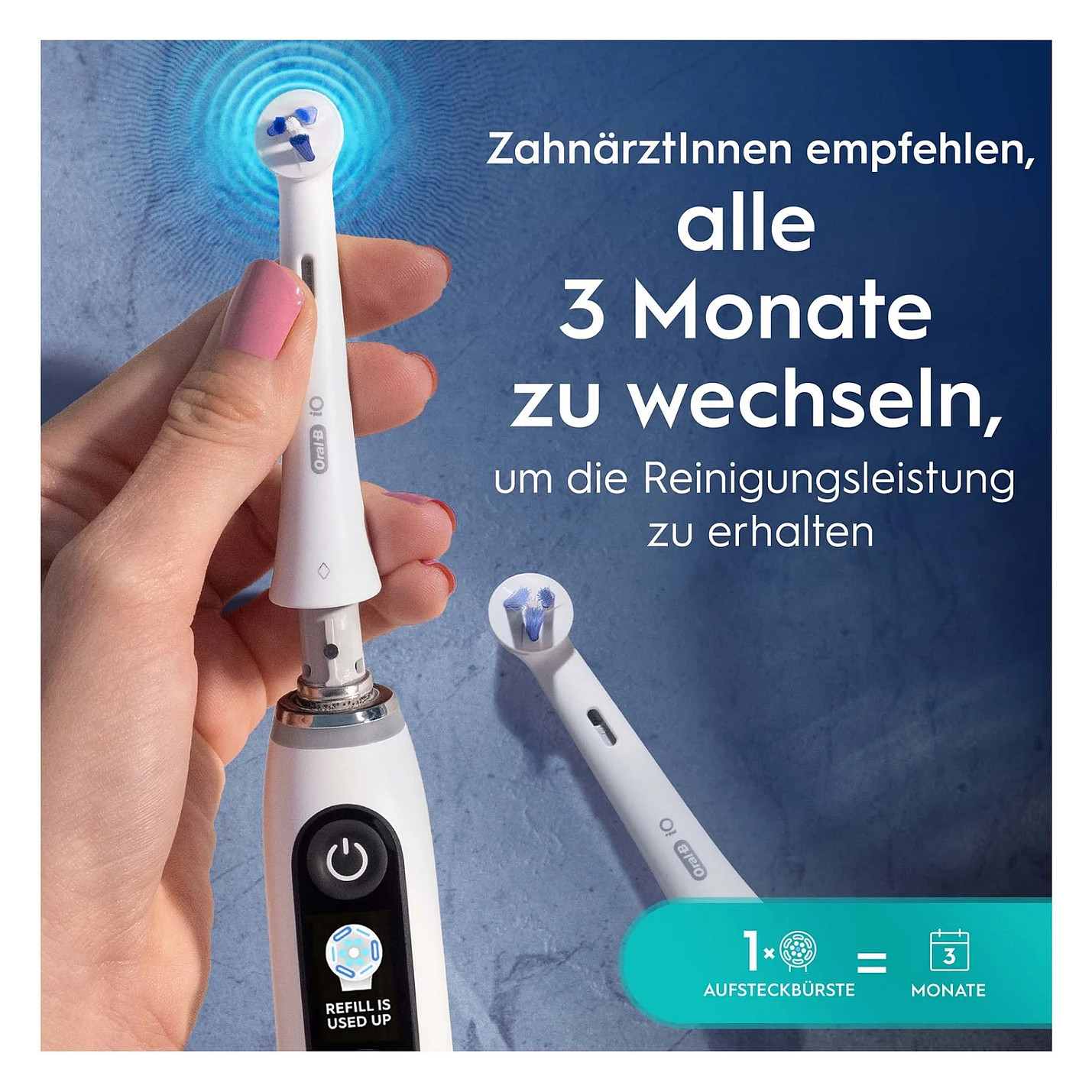 Oral-B iO AufsteckbÃ¼rsten Interdental Reinigung 2er-3
