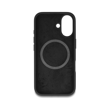 SchutzhÃ¼lle fÃ¼r iPhone 16 kompatibel mit MagSafe aus Soft-Touch Silikon schwarz-1