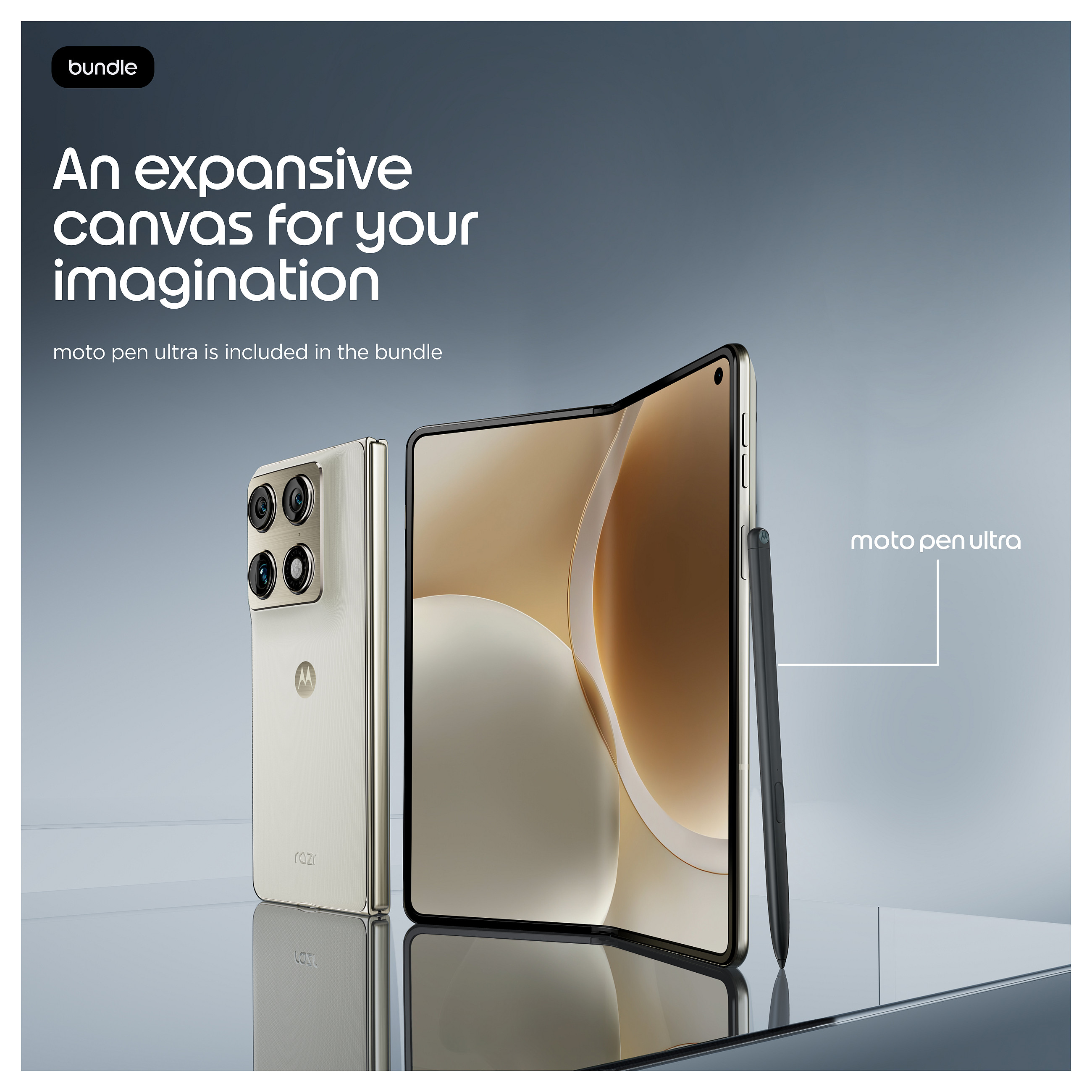 Mobitel MOTOROLA Razr 50 Ultra 12GB/512GB 5G Lily White (Bijela)-9