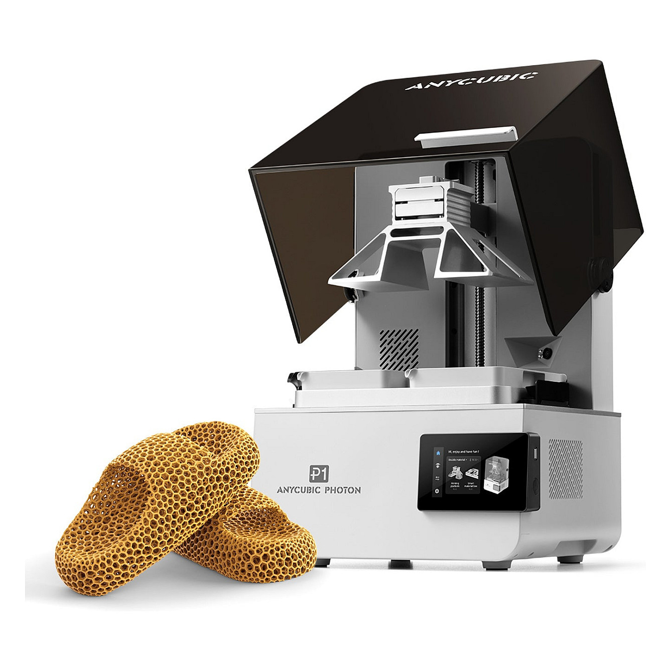 Smola za 3D printer ANYCUBIC DLP Craftsman Resin 1kg siva boja-2