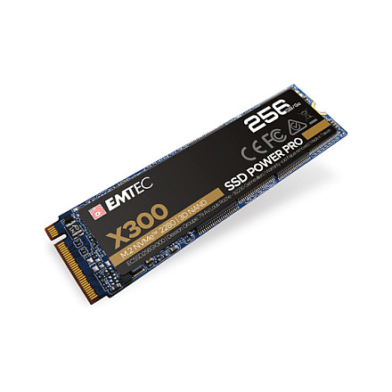 SSD disk EMTEC X300 256GB (NVMe PCIe 3.0, M.2 2280)