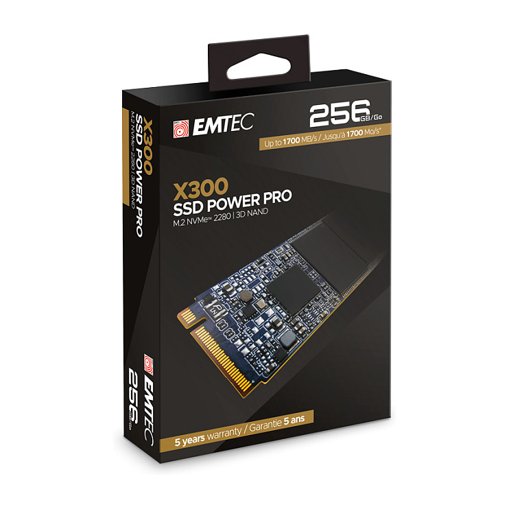 SSD disk EMTEC X300 256GB (NVMe PCIe 3.0, M.2 2280)-1