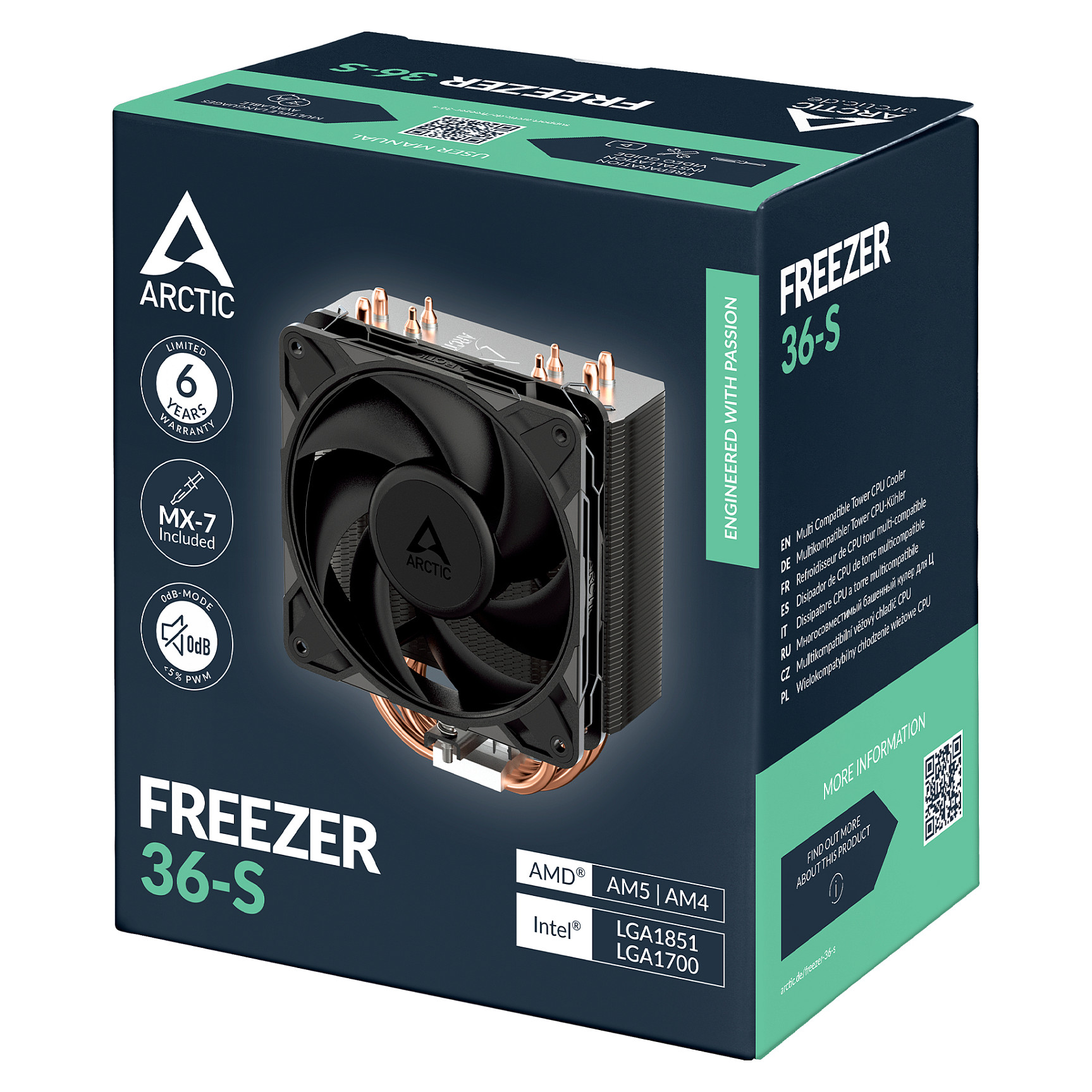 K Cooler Arctic Freezer 36-S-6