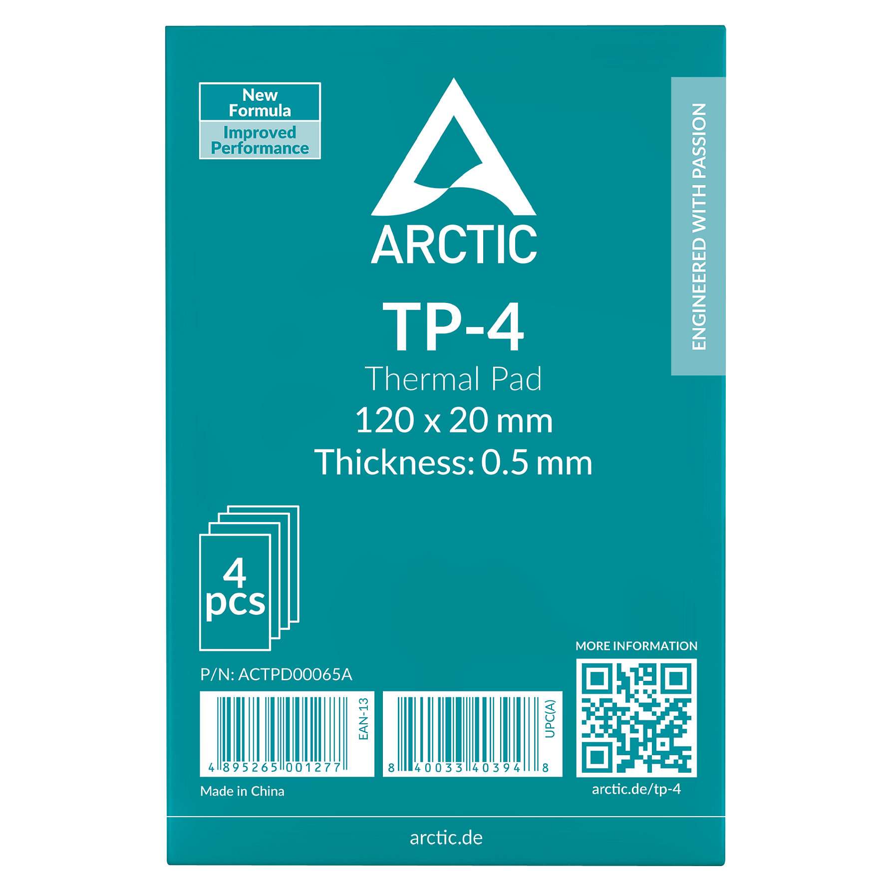 Termalna podloga ARCTIC TP-3 (100x100x0.5mm, 4 kom)-2