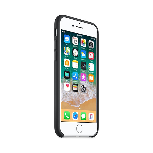 iPhone 8/7 Silicone Case, black-4