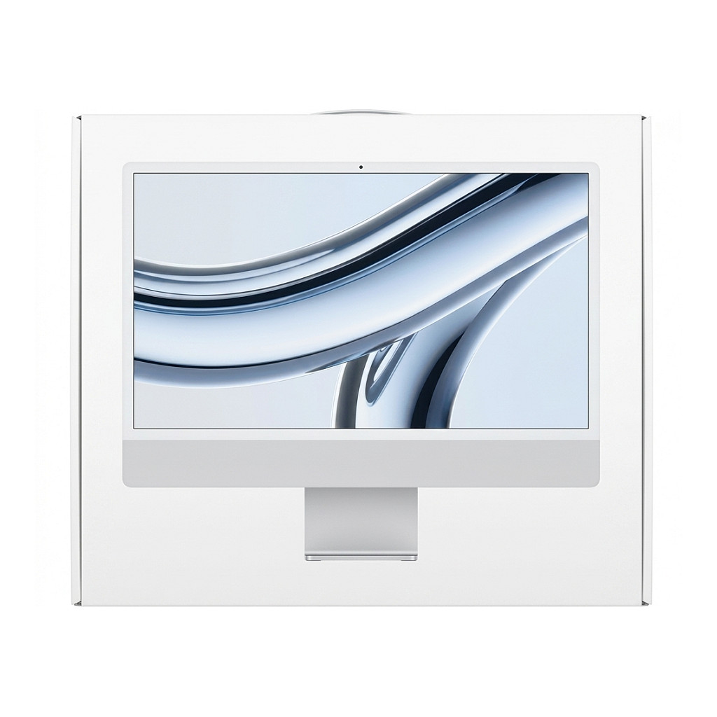 AIO računalo APPLE iMac (24" Retina 4.5K, M4, 24GB RAM, 1TB SSD, 10-jezgrena GPU, macOS, srebrno)-0