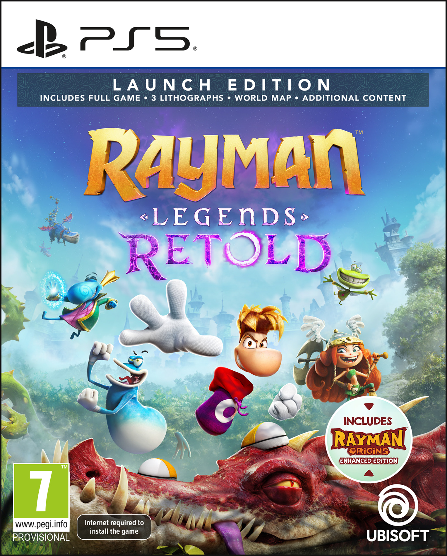Igra za Playstation 5 Rayman Legends Retold Launch Edition PREORDER-0