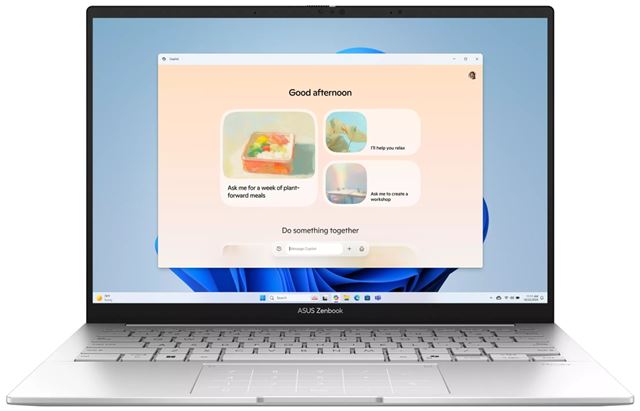 Laptop ASUS Zenbook 14 OLED UX3405CA-ST1438W (14", 3K, OLED, Intel Core Ultra 7 255H, 32GB, 1TB SSD, Intel Arc Graphics, Windows 11 Home, Non-HR tipkovnica, Srebrna)
