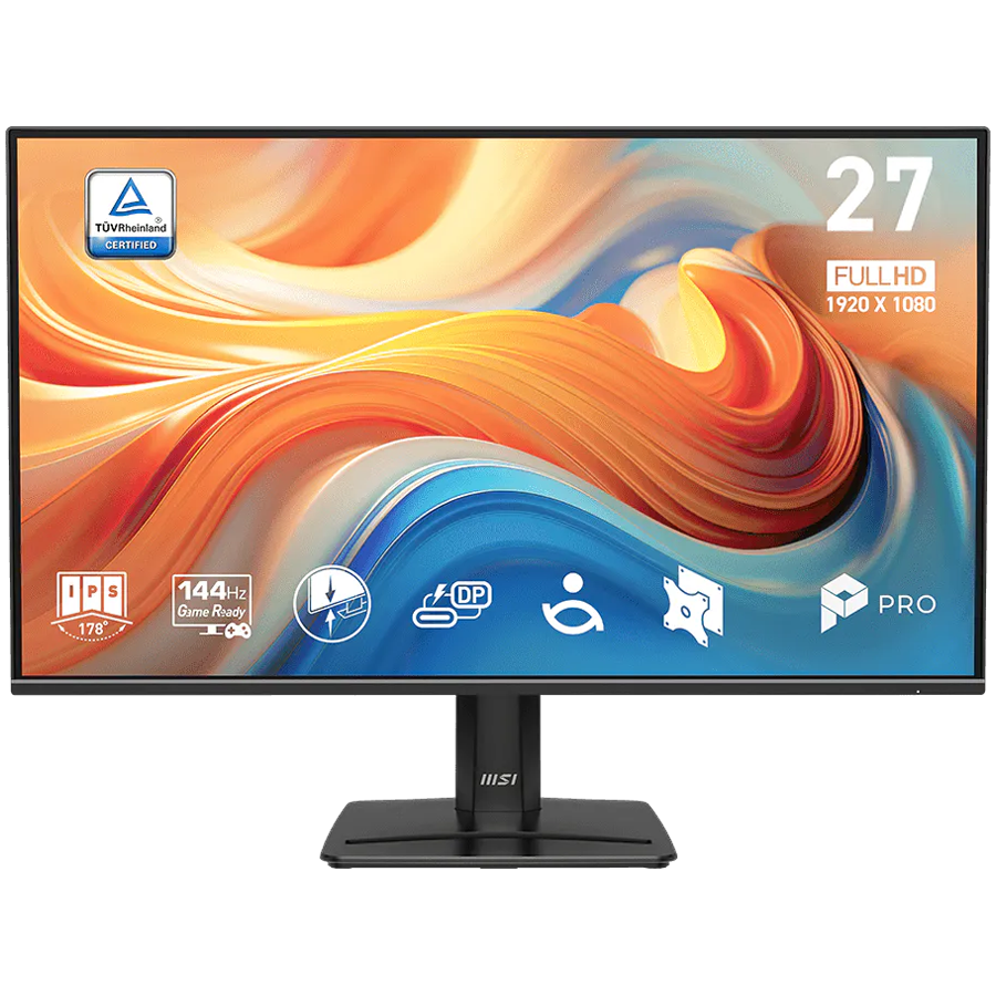 Monitor MSI PRO MP272 E14C 27" (IPS, Full HD, 144Hz, 1ms, FreeSync, crna boja)