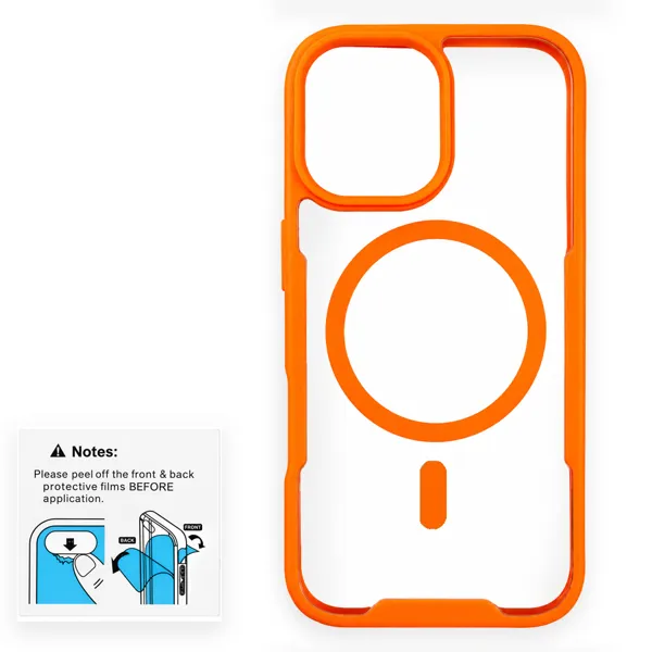 MM TPU IPHONE 17 - MAGSAFE TOP narančasta