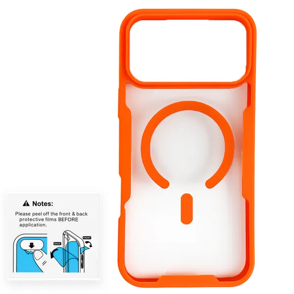 MM TPU IPHONE 17 PRO MAX MAGSAFE TOP naranča