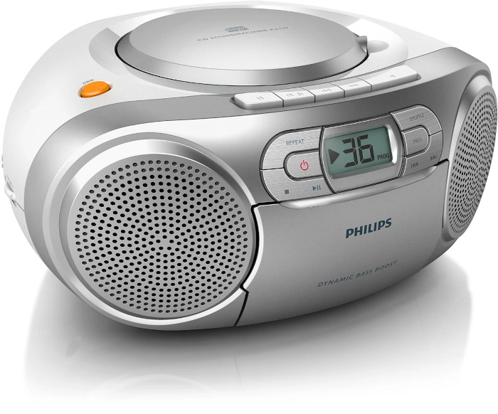 Philips CD Soundmachine TAZ2000S, srebrni
