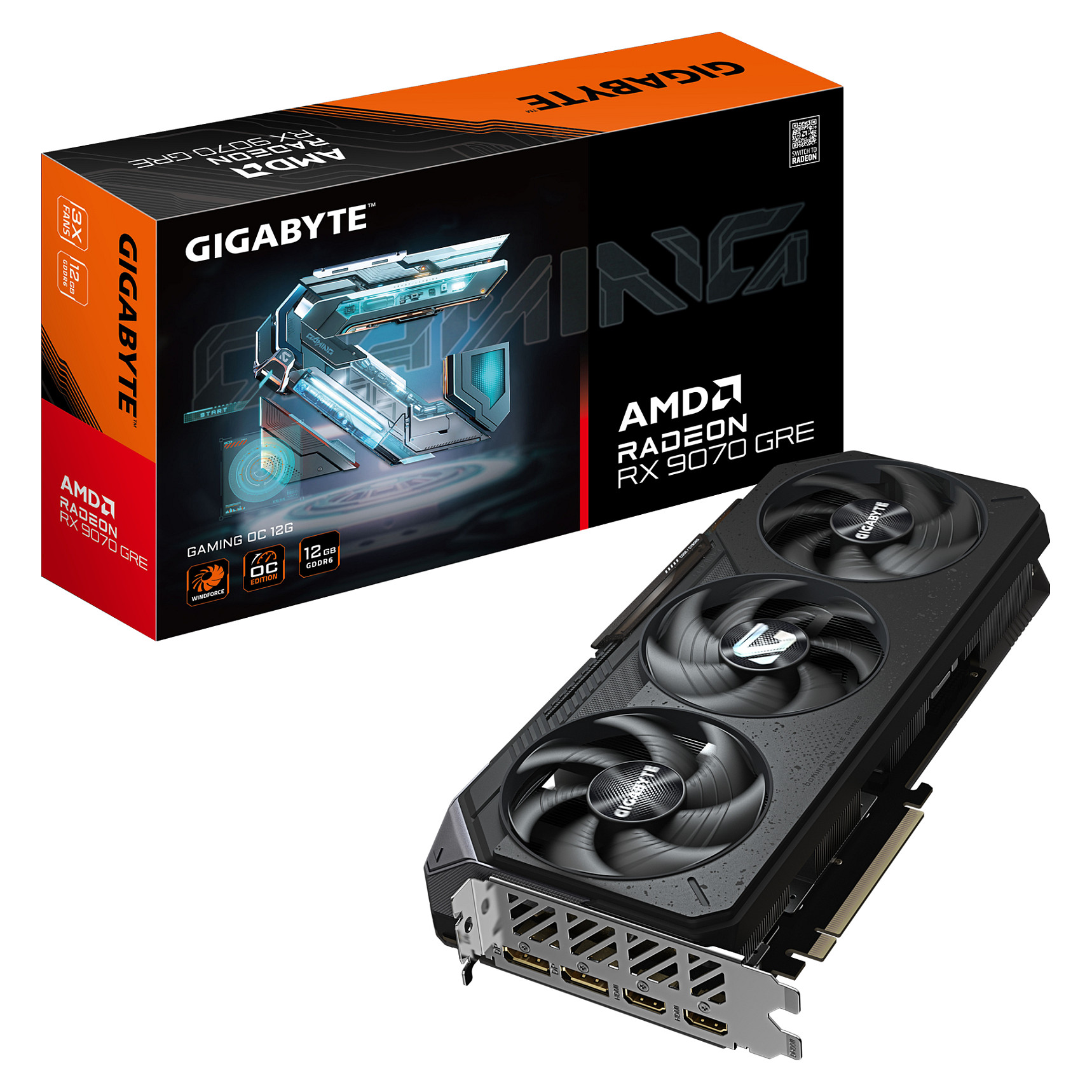 Grafička kartica GIGABYTE Radeon RX 9070 GRE GAMING OC 12G-11