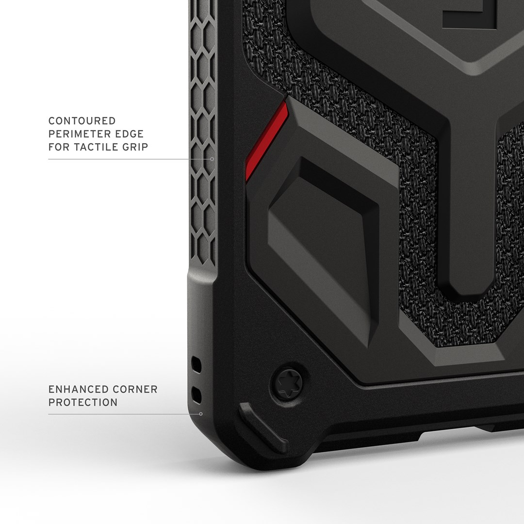 Maska UAG Monarch Pro Kevlar za Samsung Galaxy S23 Ultra, crna boja-4