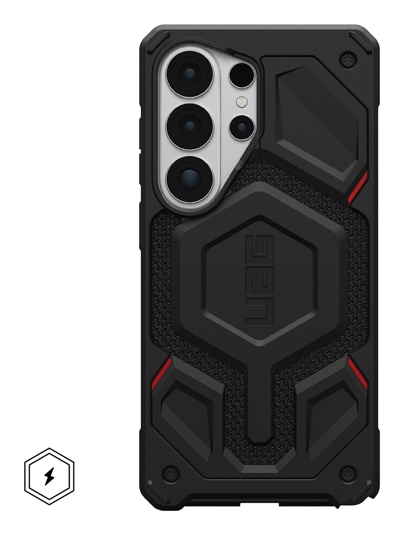 Maska UAG Monarch Pro Kevlar za Samsung Galaxy S23 Ultra, crna boja