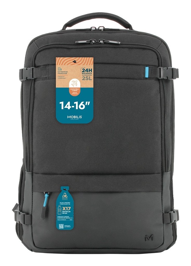 Ruksak za prijenosno računalo MOBILIS U-Protect (15.6-16") crna boja-1
