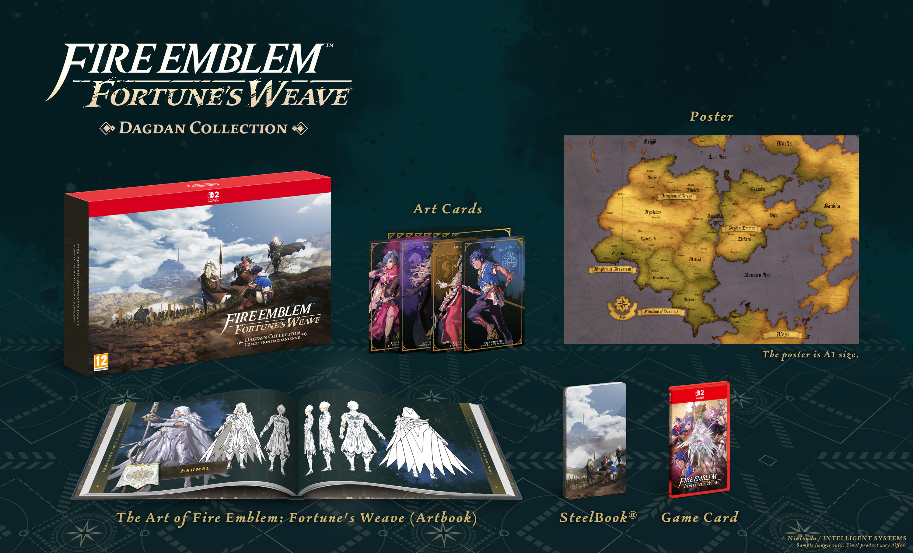 Igra za NINTENDO Switch 2 Fire Emblem Fortunes Weave Dagdan Collection PREORDER-0