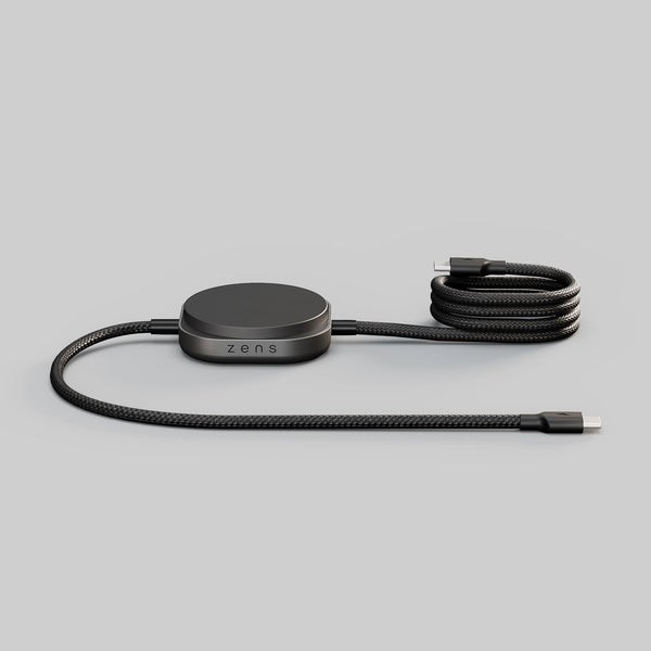 Kabel ZENS USB-C na USB-C Pro 2 (240W, 2m), crna boja