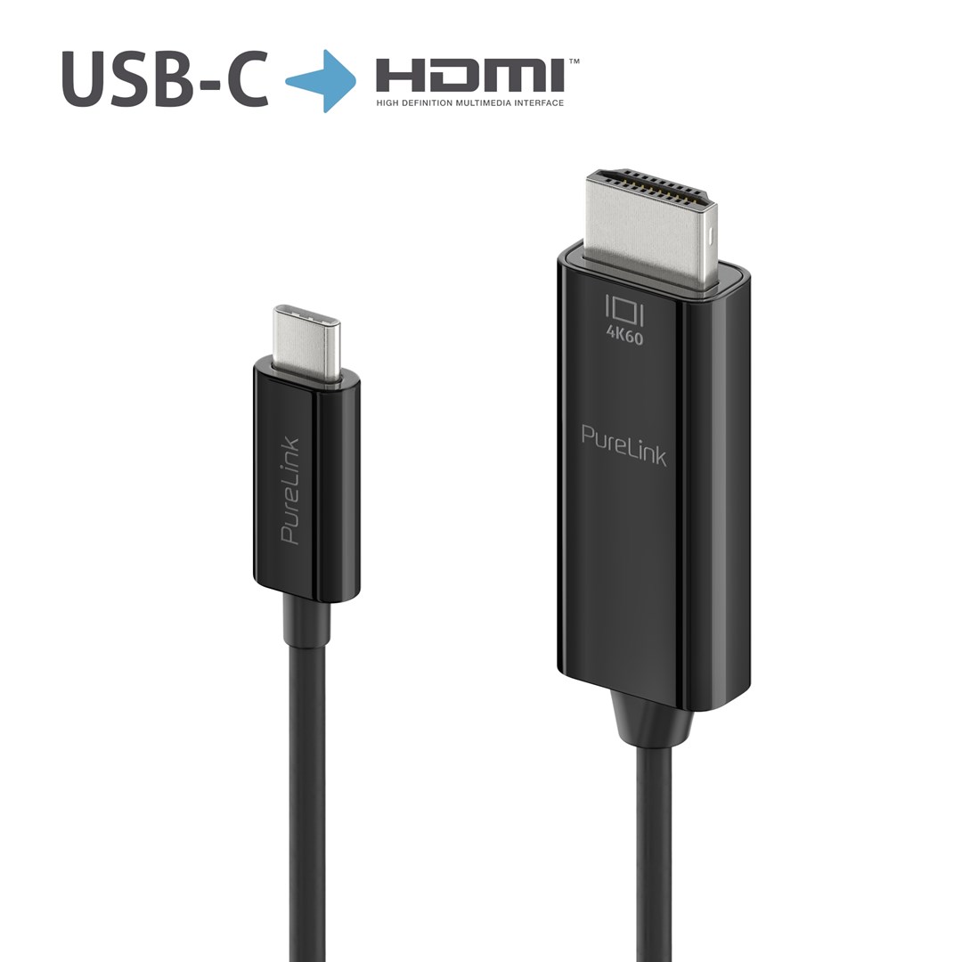 Kabel adapter PURELINK iSeries IS2201-010 USB-C na HDMI 1m (4K@60Hz)-1