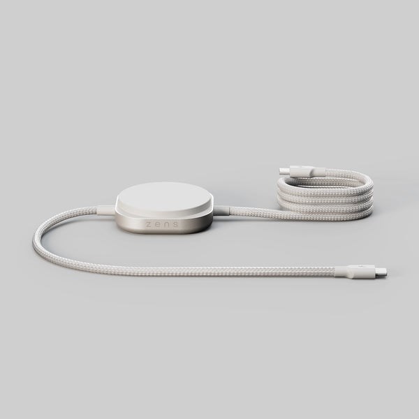 Kabel ZENS USB-C na USB-C Pro 2 (240W, 2m), bijela boja