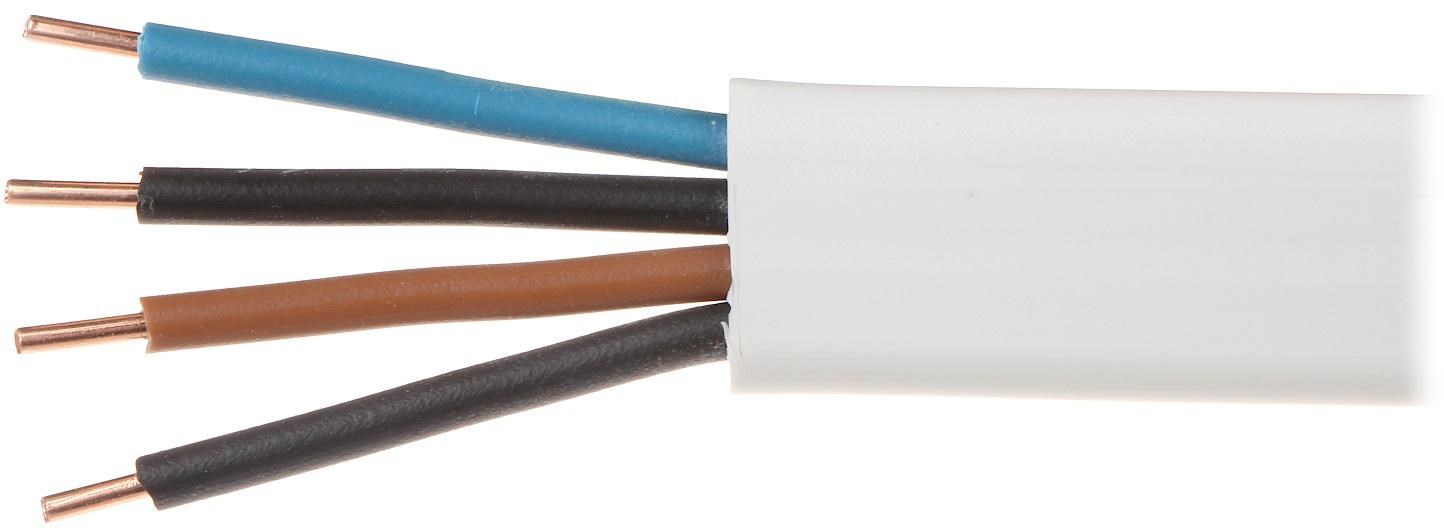 Plosnati instalacijski kabel ELEKTROKABEL YDYp 4x1,5mm2, 100m kolut-0
