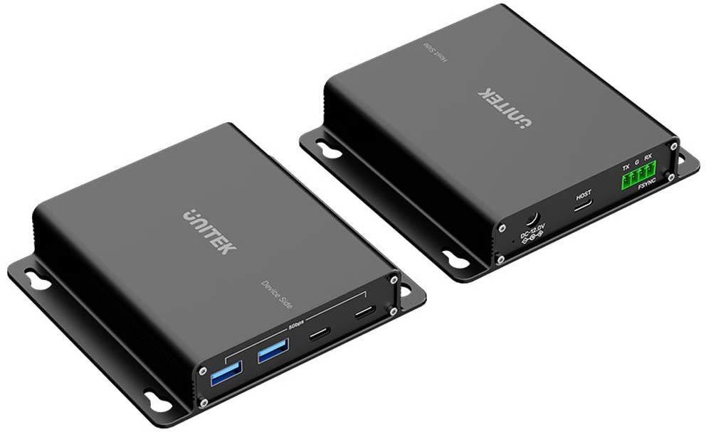 UNITEK C3059A USB-C ekstender s 4-portnim hubom (5Gbps, do 100m)