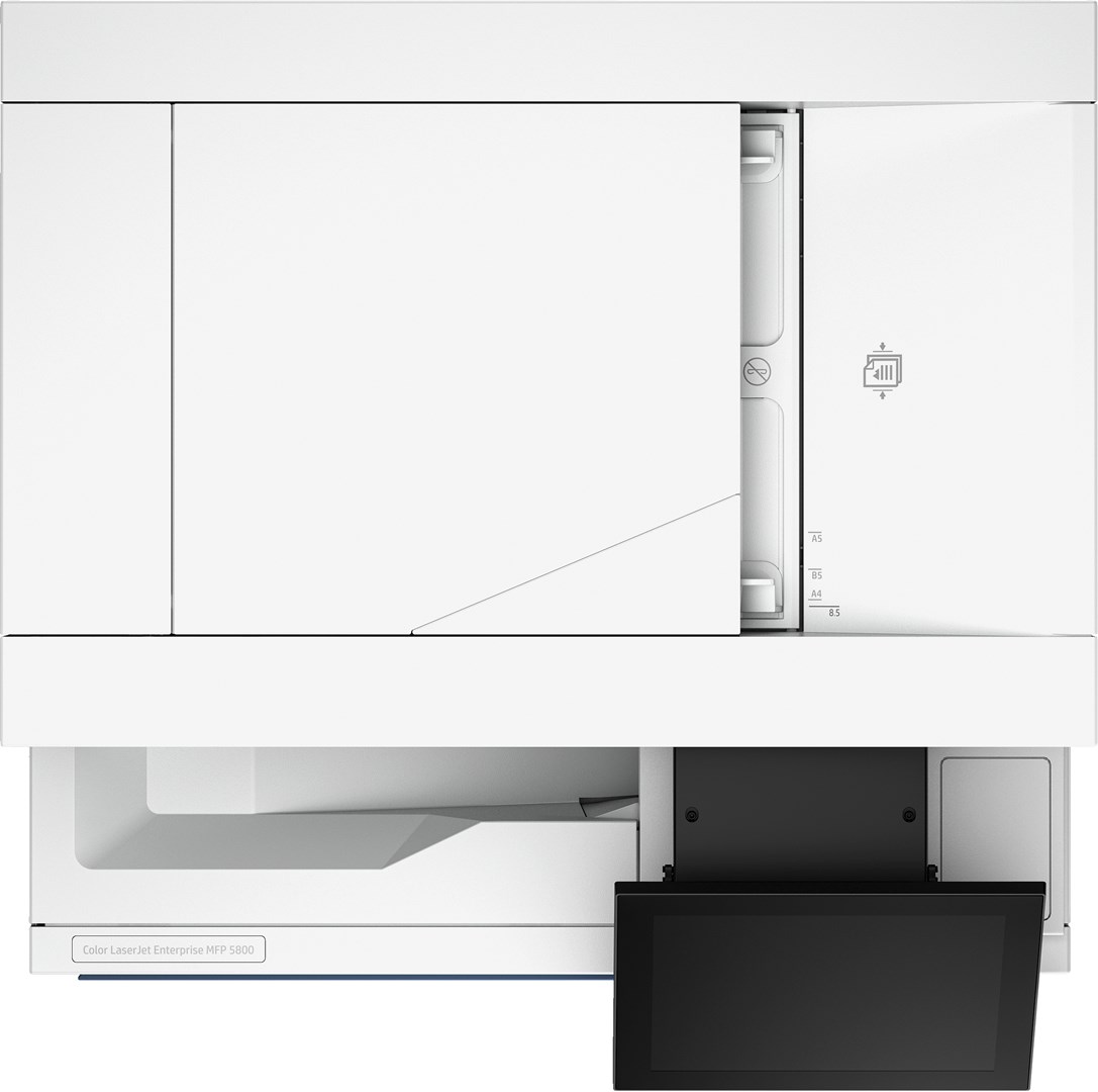 HP LaserJet Color Enterprise MFP 5800dn Printer-5