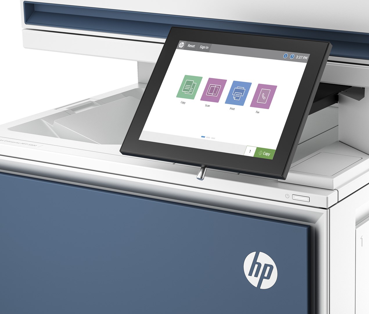 HP LaserJet Color Enterprise MFP 5800dn Printer-6
