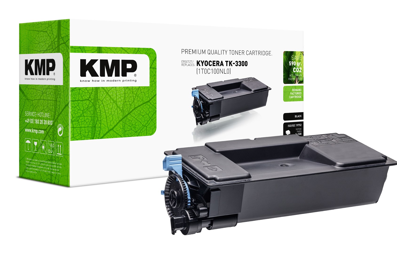 Toner KMP H-T101 (zamjenski za HP Q2612A) crna boja