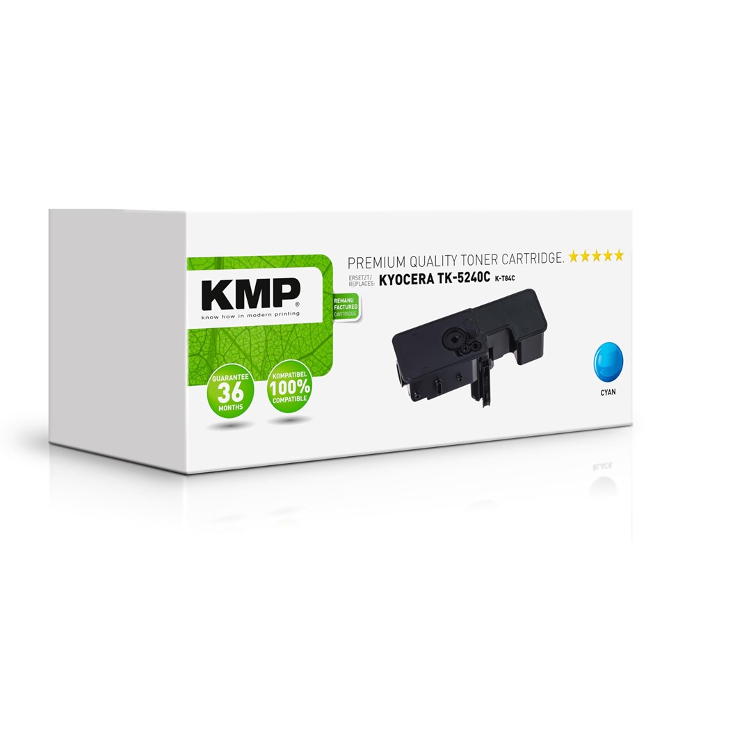 Toner KMP K-T84C (zamjena za Kyocera TK-5240C) plava boja-1