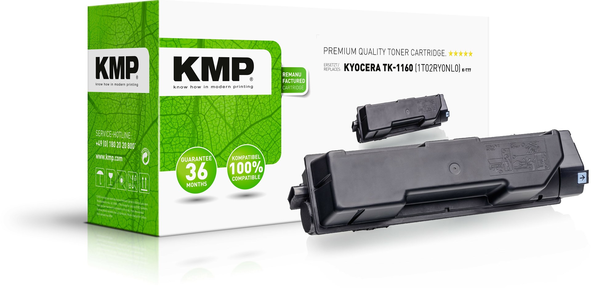 Toner KMP H-T131 (zamjenski za Brother TN-2420) crna boja