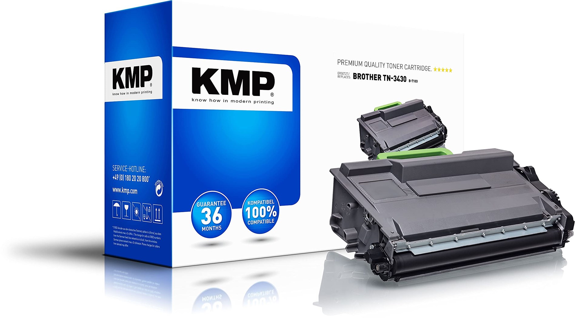 Toner KMP B-T103 zamjenski za Brother TN-2421, crna boja-1