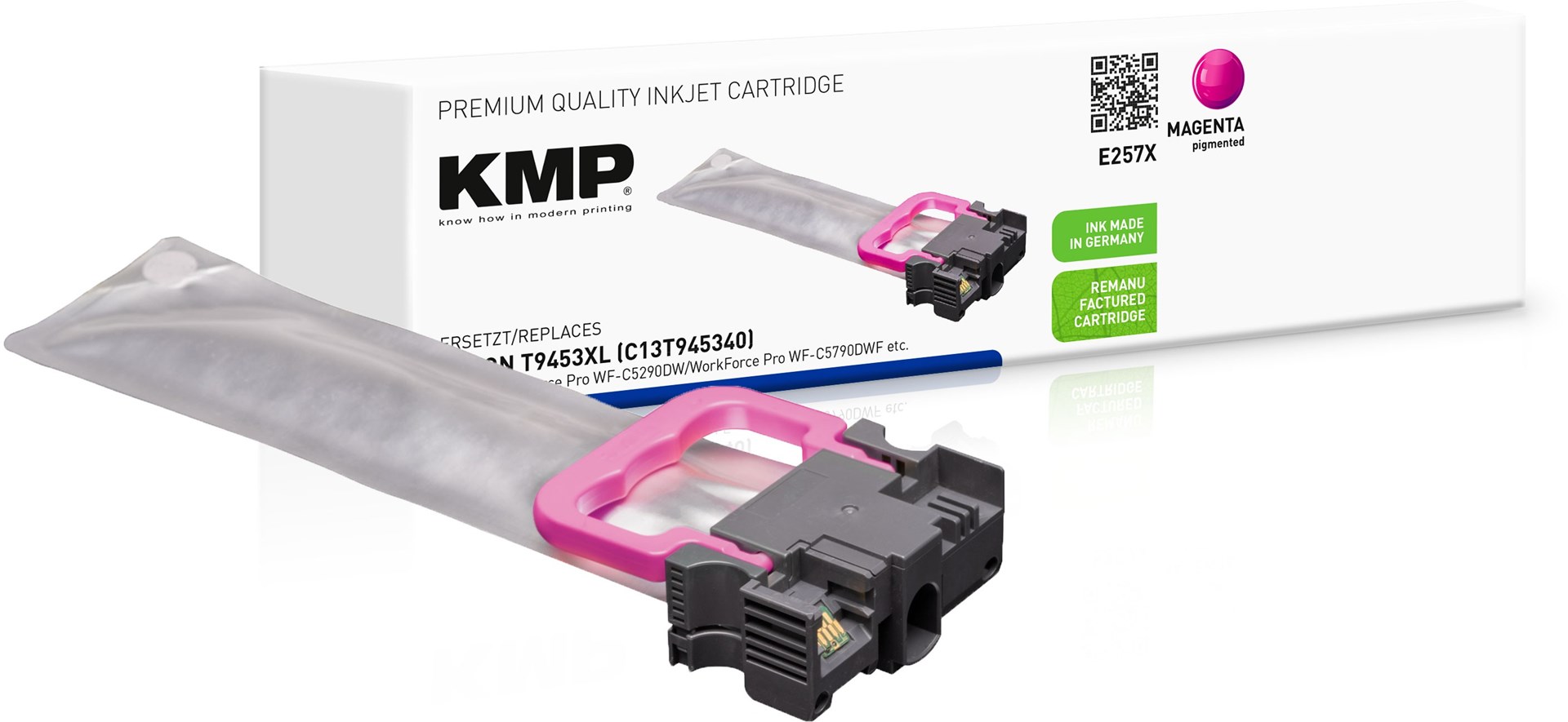 Tinta KMP 16454006 (C101) zamjenska za Canon CLI-571XL M, magenta boja