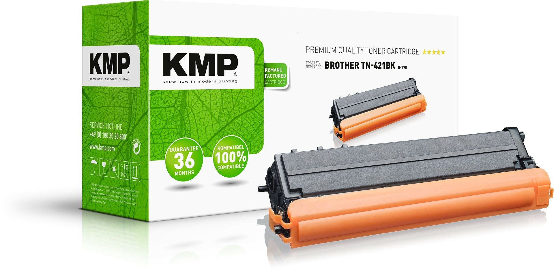 Toner KMP H-T39 (zamjenski za Brother TN-2000) crna boja