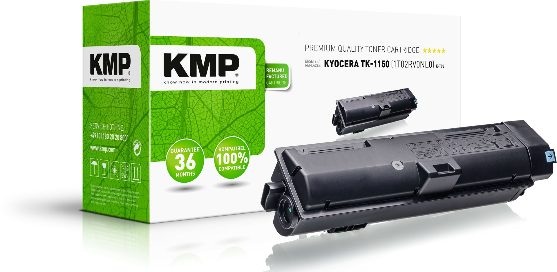 Toner KMP H-T119 (zamjenski za HP Q2612A/12A), crna boja