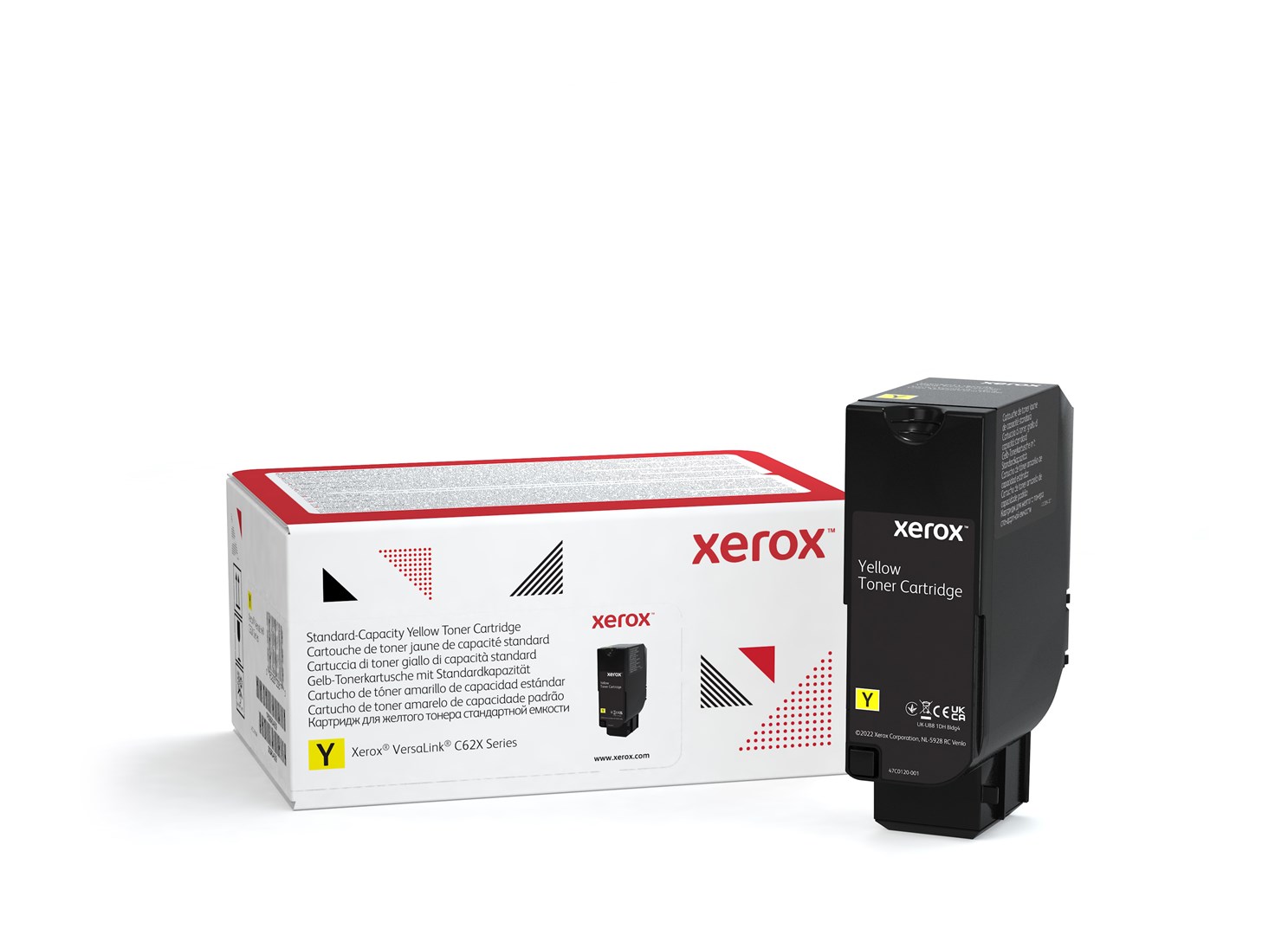 Xerox 006R04623 toner cartridge 1 pc(s) Original Yellow