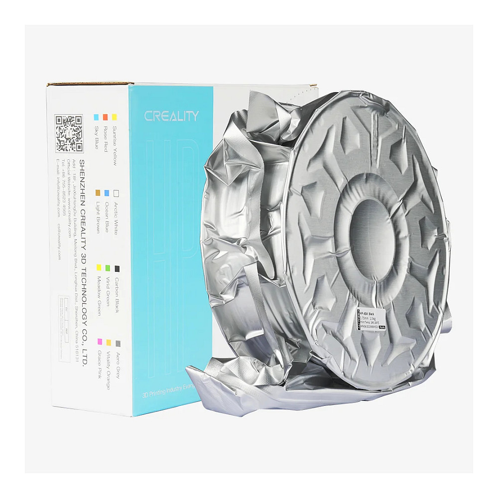Filament za 3D printer HP ASA 1.75mm (1kg), crna boja-5