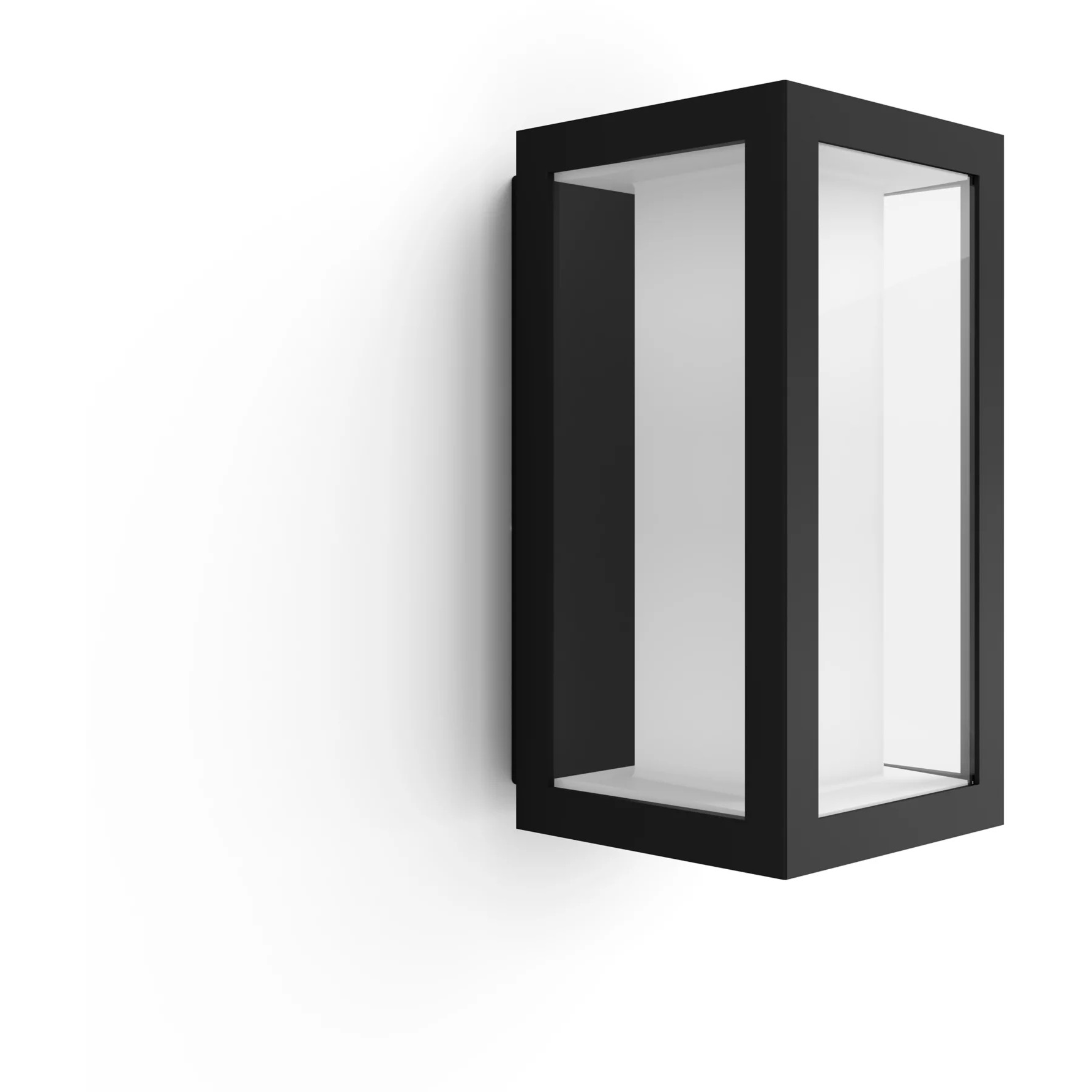 Vanjska zidna svjetiljka PHILIPS Hue Impress White and Color Ambiance, uska, crna boja-1