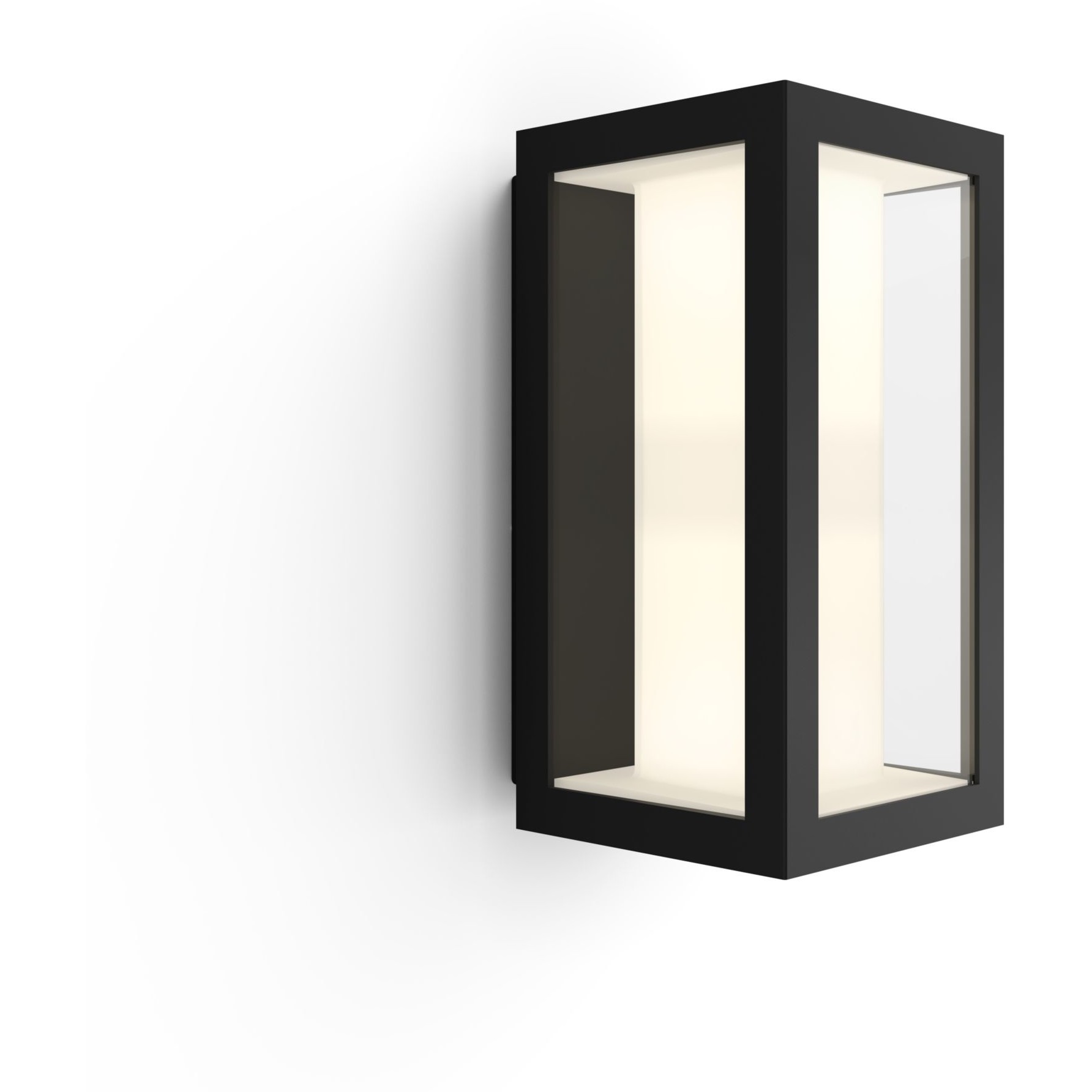 Vanjska zidna svjetiljka PHILIPS Hue Impress White and Color Ambiance, uska, crna boja-4