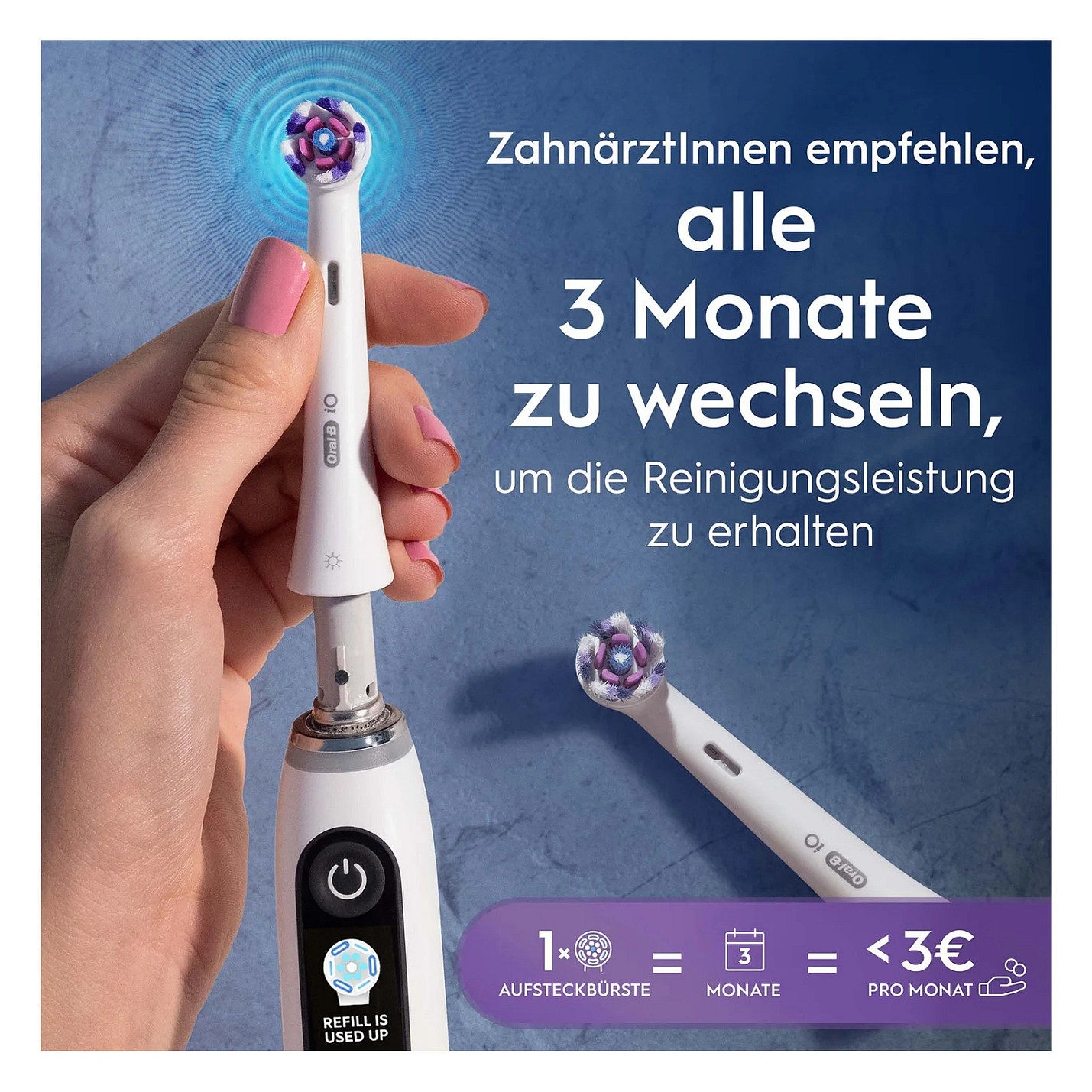 Zamjenske glave ORAL-B iO Radiant White (2 komada)-5