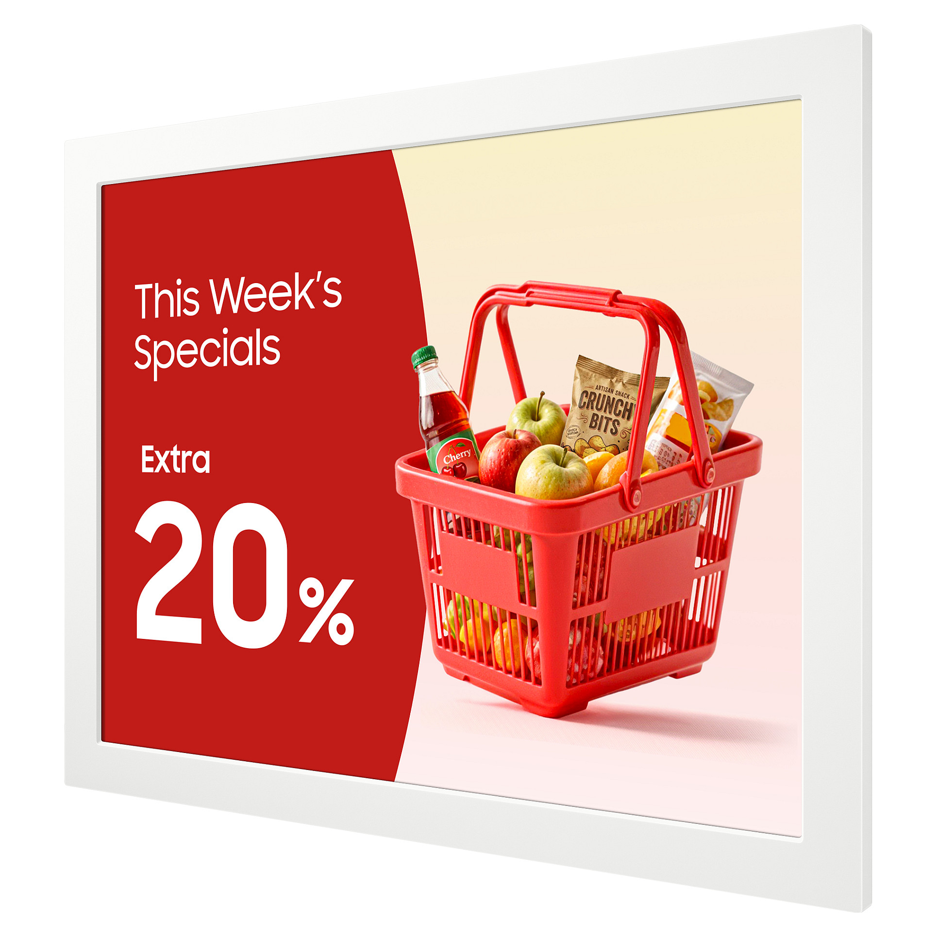 Samsung EM13DX 13,3" e-Paper-Display E Ink Spectra 6 Digital Signage Tizen OS Wei-1