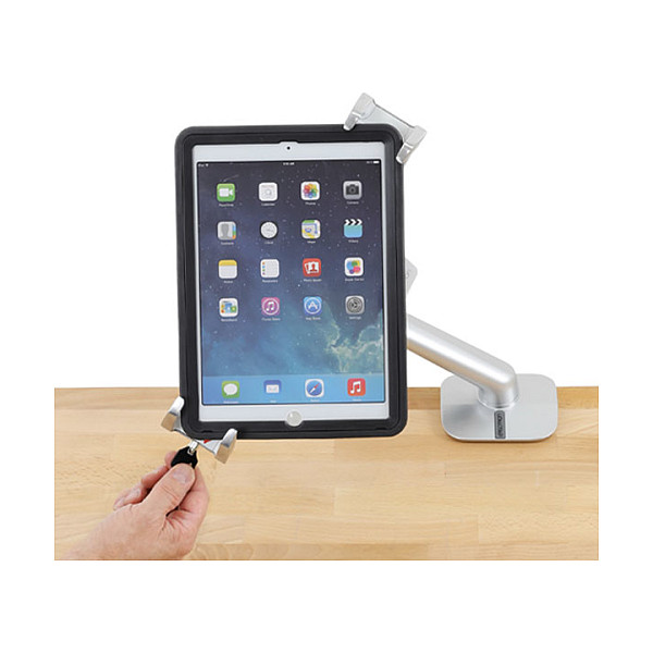 ERGOTRON verriegelbare Tablet-Befestigung kompatibel mit den meissten Tablets auch Apple iPad Microsoft Surface Samsung Galaxy-5